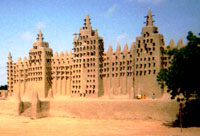 mosque de Tombouctou. Mali